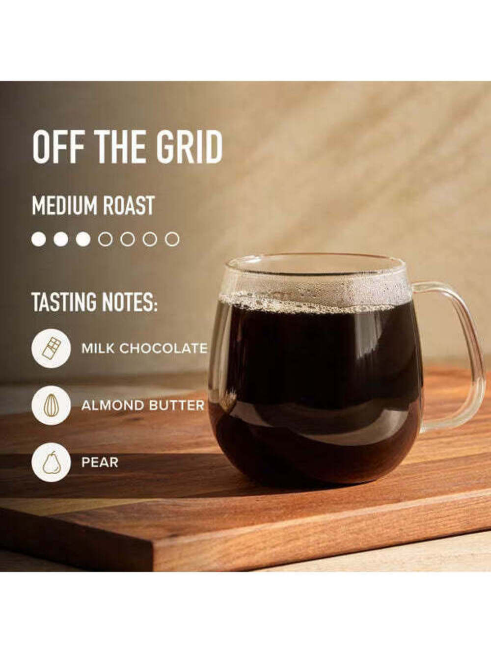 Peet’s Off The Grid Medium Roast Ground Coffee – 10.5 oz